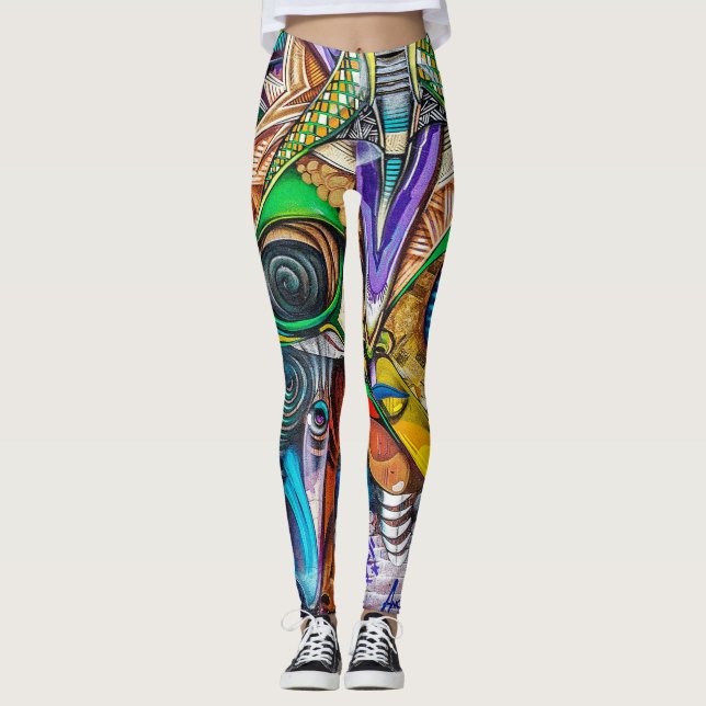 Graffiti Leggings (Framsida)