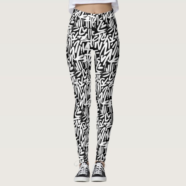 Graffiti Leggings (Framsida)