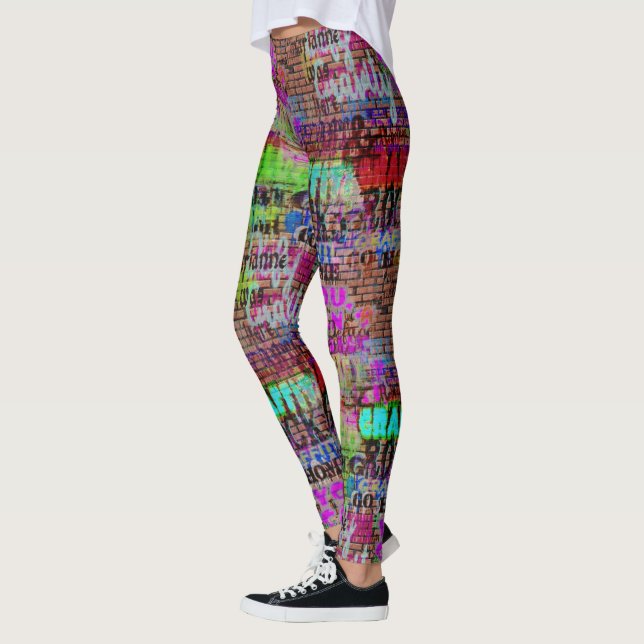Graffiti Leggings (Vänster)