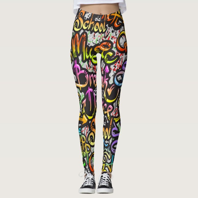 Graffiti Leggings (Framsida)