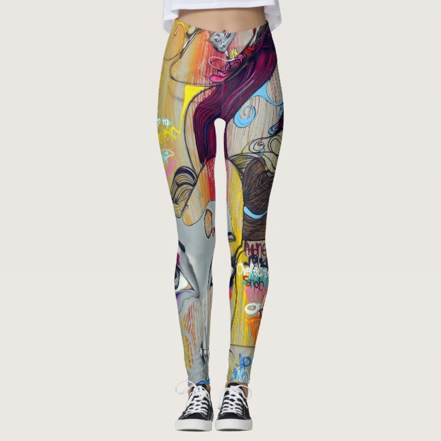 Graffiti leggings (Framsida)