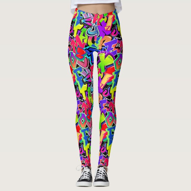 Graffiti Leggings (Framsida)