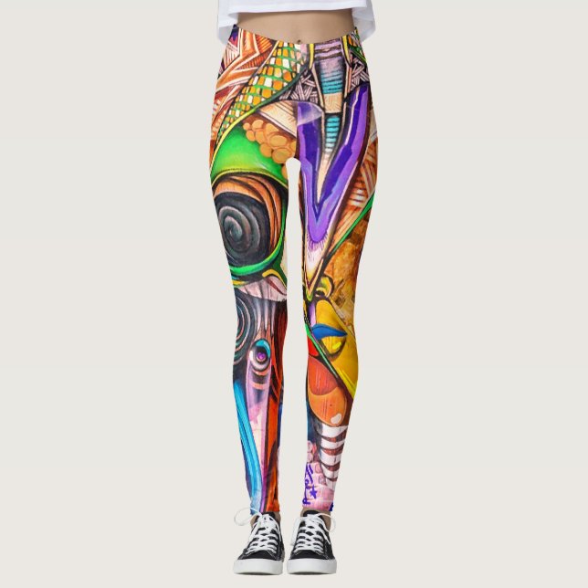 Graffiti Leggings (Framsida)