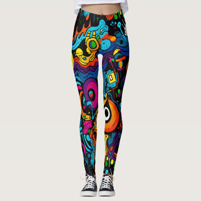 Graffiti Leggings (Framsida)