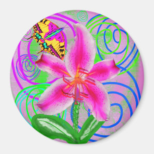 Graffiti Lily efter Power Flower Magnet