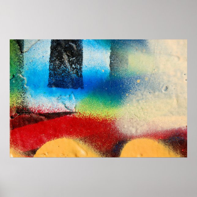 Graffiti-makro poster (Framsidan)