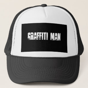 Graffiti Man Hat Truckerkeps