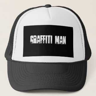 Graffiti Man Hat Truckerkeps