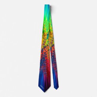 Graffiti - manar, färgstark designer necktie slips