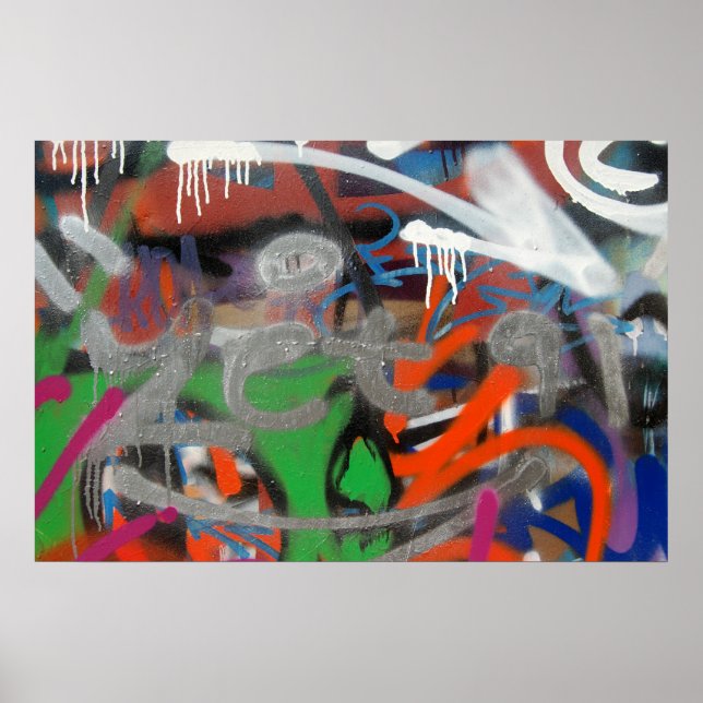 Graffiti-märkre poster (Framsidan)