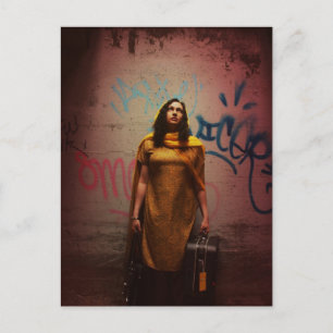 Graffiti Maya Postcard Vykort