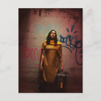 Graffiti Maya Postcard Vykort