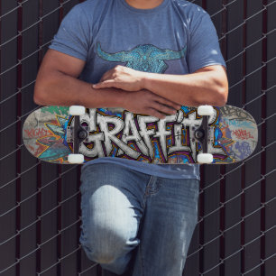 Graffiti Mini Skateboard Bräda 18,5 Cm