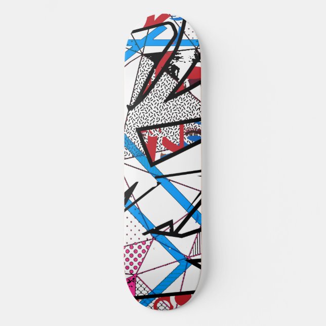 Graffiti Mini Skateboard Bräda 18,5 Cm (Framsida)