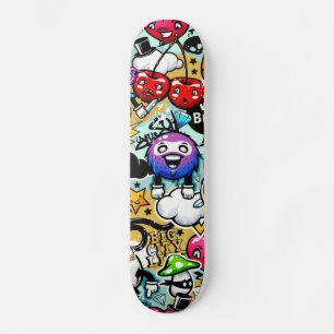Graffiti Mini Skateboard Bräda 18,5 Cm