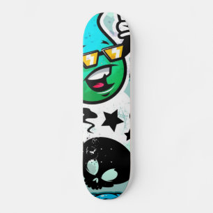 Graffiti Mini Skateboard Bräda 18,5 Cm