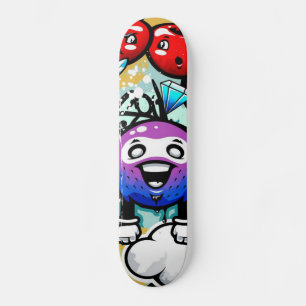 Graffiti Mini Skateboard Bräda 18,5 Cm