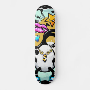 Graffiti Mini Skateboard Bräda 18,5 Cm