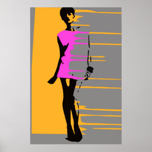 "Graffiti Mode Art Poster" Poster
