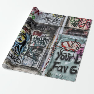 Graffiti Modern Coola Urban Street Art Presentpapper