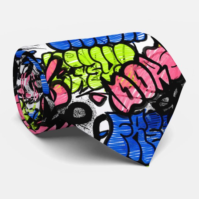 Graffiti Mönster Slips (Rullad)