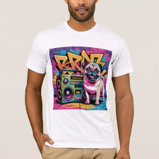 Graffiti Mops T Shirt