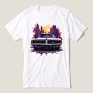 Graffiti Muskelbil T Shirt