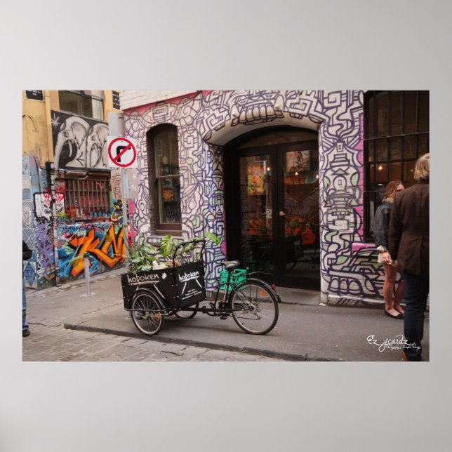Graffiti och Bike Poster (Framsidan)