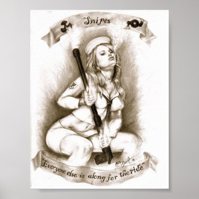 Graffiti of Krig: Matt Burmeister Print 2 Poster (Framsidan)