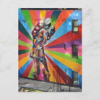 Graffiti of New York Postcard Vykort