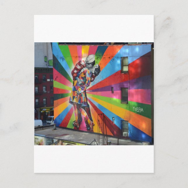 Graffiti of New York Vykort (Framsida)