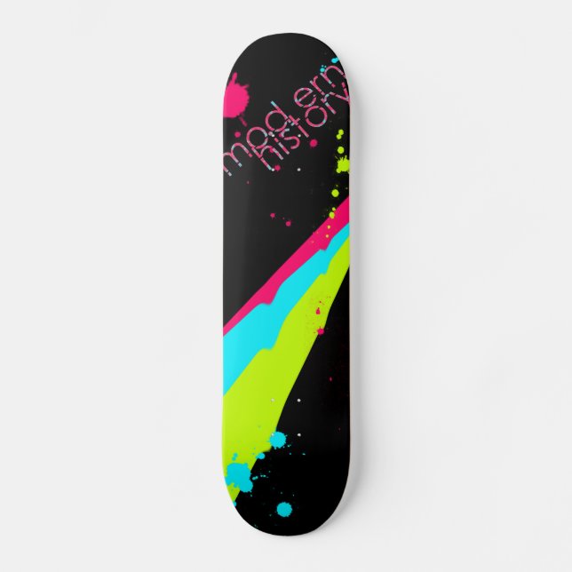 graffiti old school skateboard bräda 18 cm (Framsida)