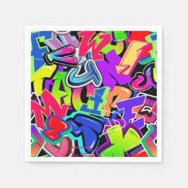 Graffiti Pappersservett