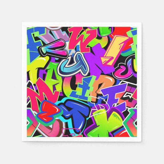 Graffiti Pappersservett (Framsidan)