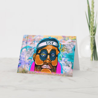 Graffiti Park Greeting Card Kort