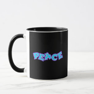 Graffiti Peace Mugg