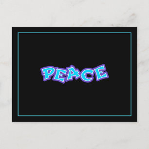 Graffiti Peace Vykort