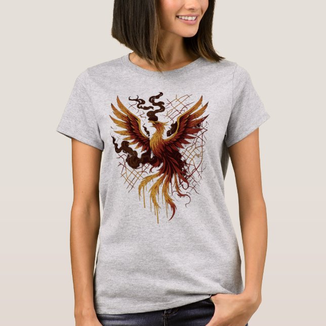 Graffiti Phoenix Reborn | T Shirt (Framsida)