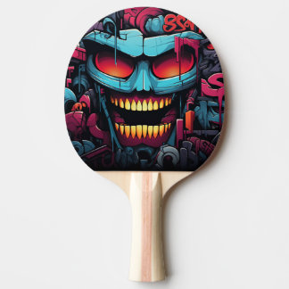 Graffiti Ping Pong Paddle Pingisracket