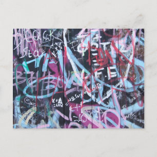 Graffiti Postcard Vykort