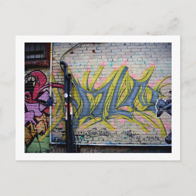 Graffiti Postcard Vykort (Framsida)