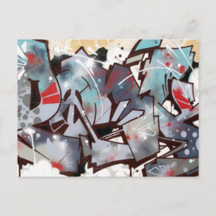 Graffiti Postcard Vykort