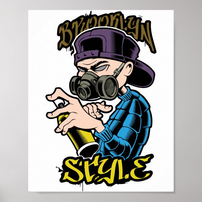 Graffiti Poster (Framsidan)