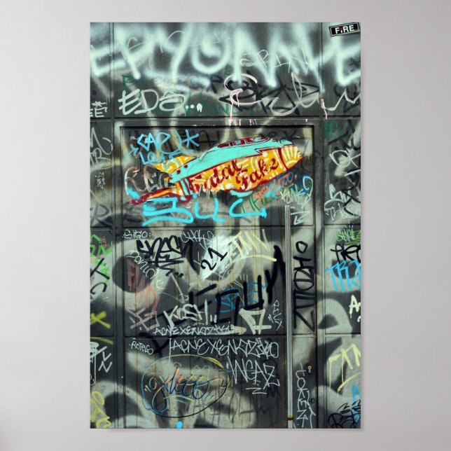 Graffiti poster (Framsidan)