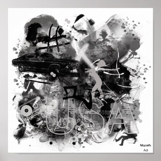 Graffiti Poster (Framsidan)