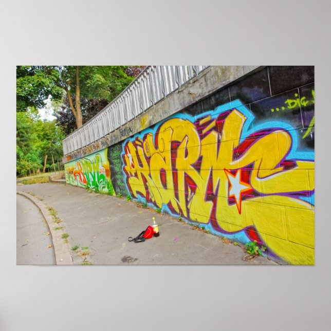 Graffiti poster (Framsidan)