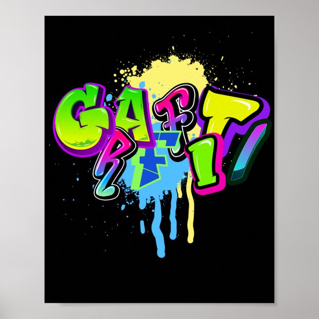Graffiti Poster (Framsidan)