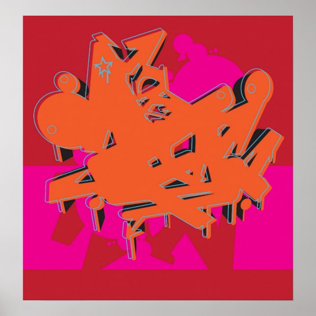 Graffiti Poster (Framsidan)