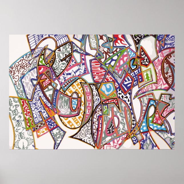 Graffiti Poster (Framsidan)