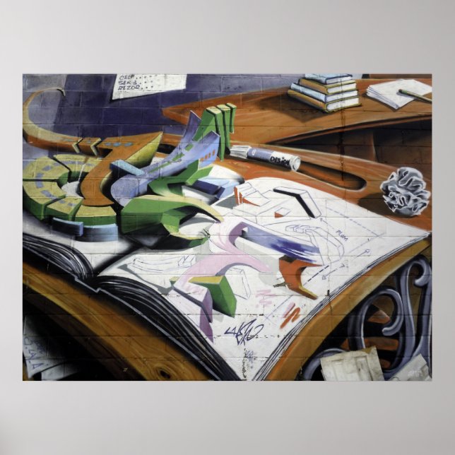 GRAFFITI POSTER (Framsidan)